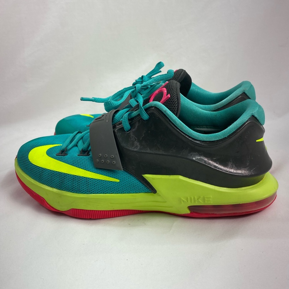 Nike KD VII GS Hyper Jade/Hyper Pink-Dark Base Grey-Volt